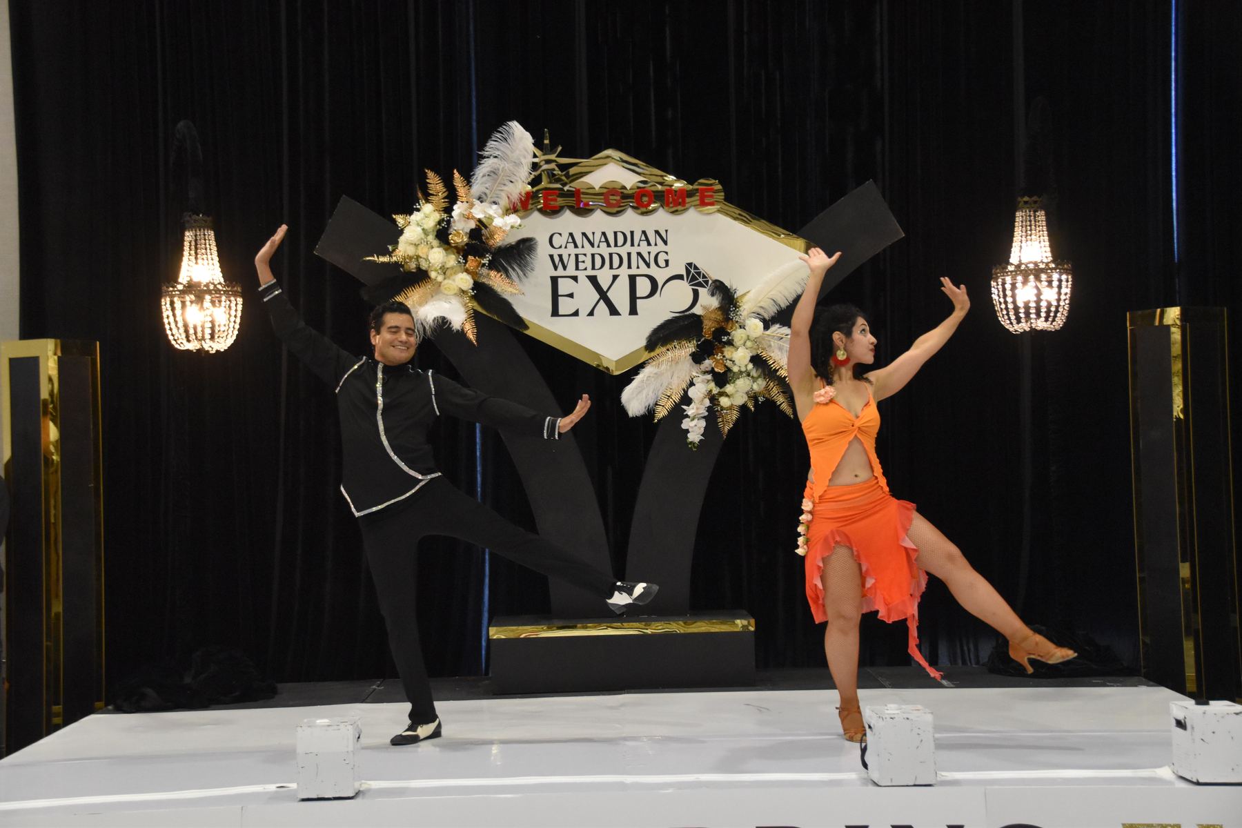 Canadian Wedding Expo — Bollywood Albi's nice pose